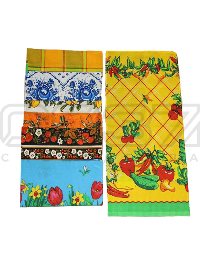 Полотенце вафельное (набивное) 50х70 см 1